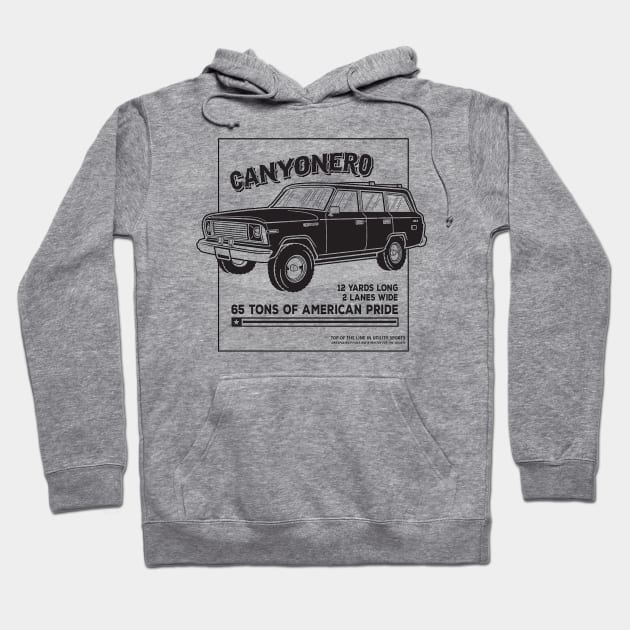 The Simpsons - Canyonero Hoodie by Dreist Shirts